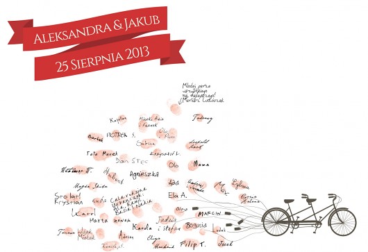 Puszki wpisów : plakat z dwoma tuszami. Pankmat