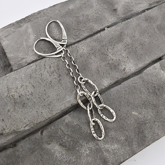 kolczyki srebrne Minimalistyczne srebrne kolczyki