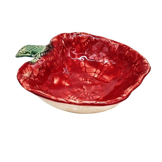 miski i misy Miseczka Ceramiczna w Kształcie Czerwonego Jabłuszka 