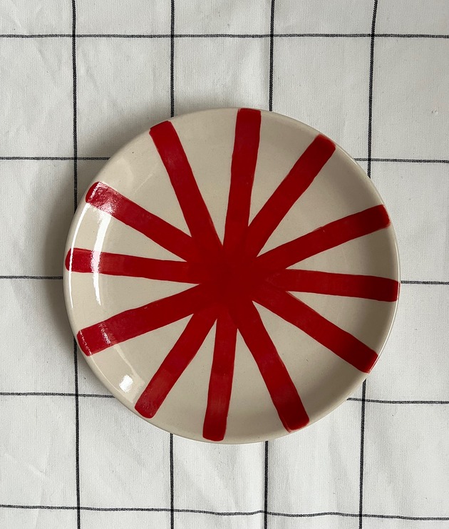 patery i talerze Talerz ceramiczny Caprese