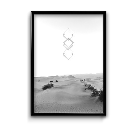 Geometric view #2 - plakat  Bury Lis