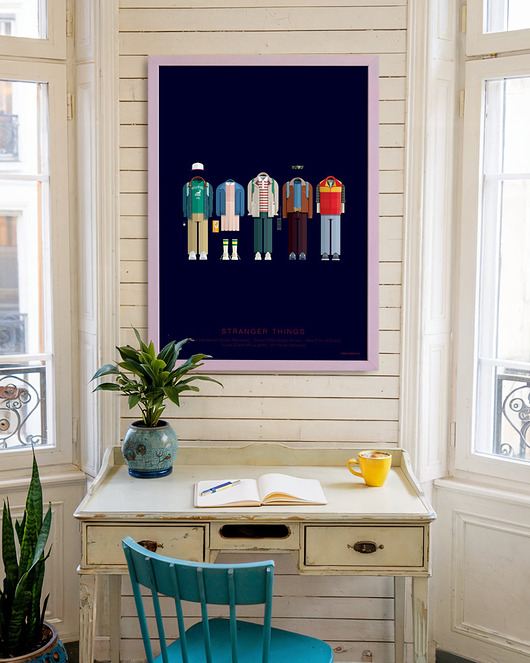 plakaty Stranger Things - plakat giclee art