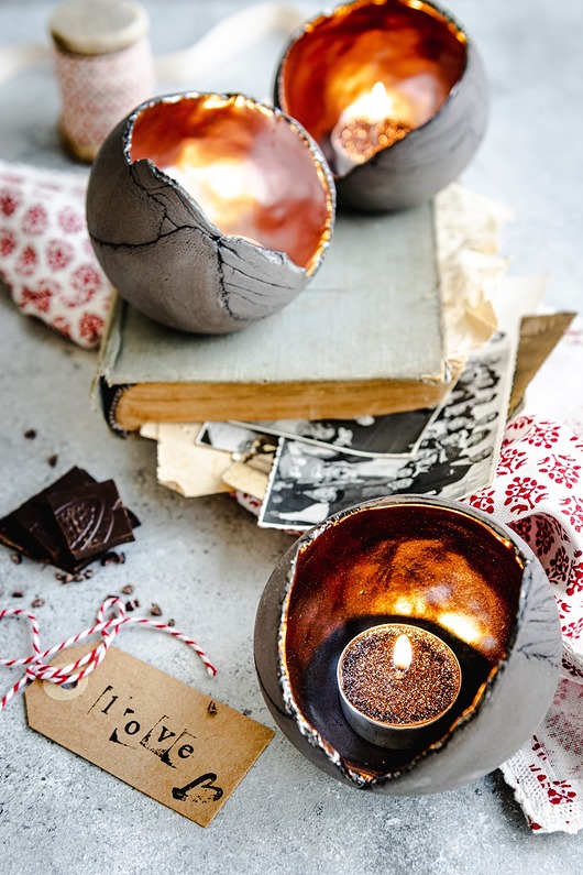 Lampion ceramiczny świecznik tealight Ceramika Tyka