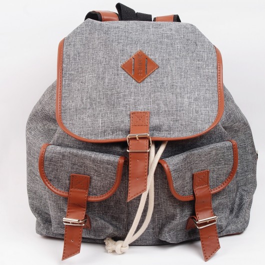 Plecak Nuff - gray & brown Nuff