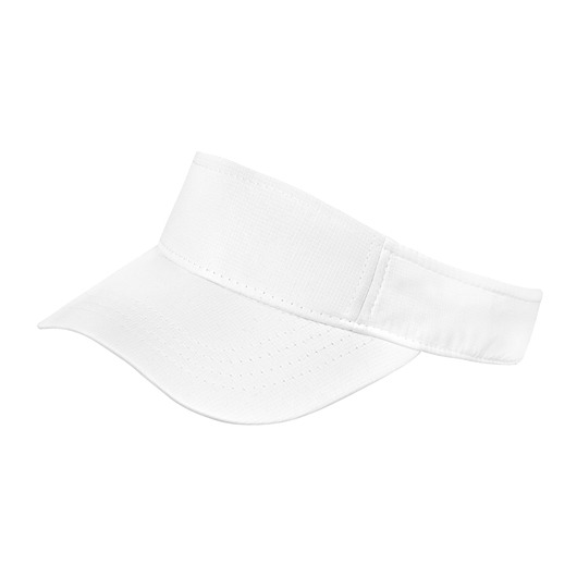 czapki damskie Daszek tenisowy WHITE