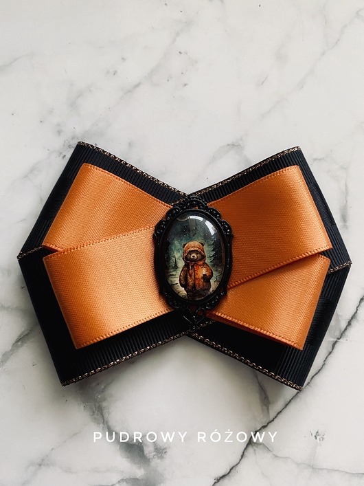 broszki Brosza z zimowym misiem NEW