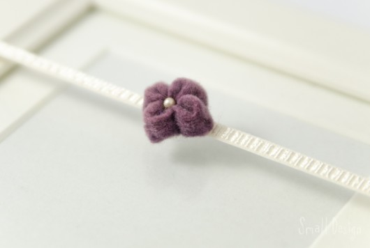 Opaska z kwiatuszkiem smalldesign
