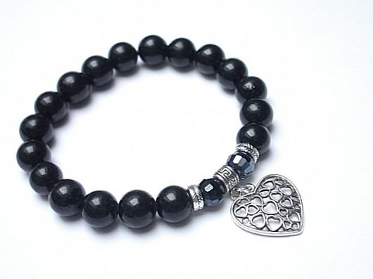 Black heart vol. 4  - bransoletka KiKa pracownia