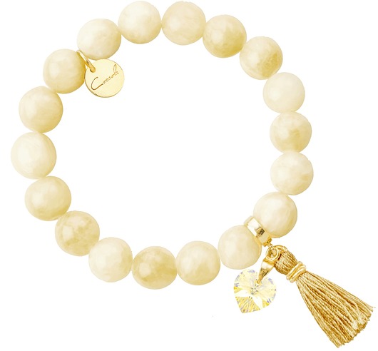 Bransoletka z kalcytów, kryształu SWAROVSKI® Coccola JEWELLERY