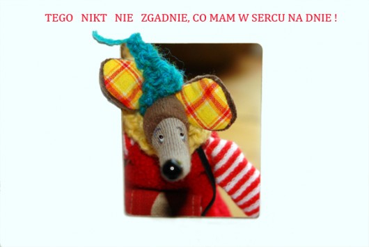 mysz na szczęście Uszate