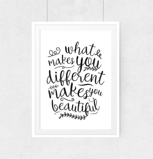 What makes you different (...)...A3 wejustlikeprints