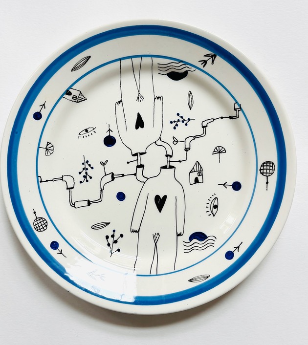 Ozdoby na ścianę Układ Miłosny 2:0