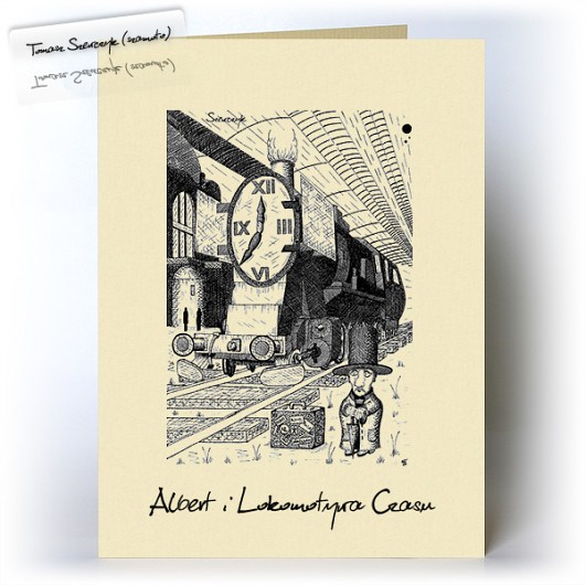 Albert i Lokomotywa Czasu szamoto
