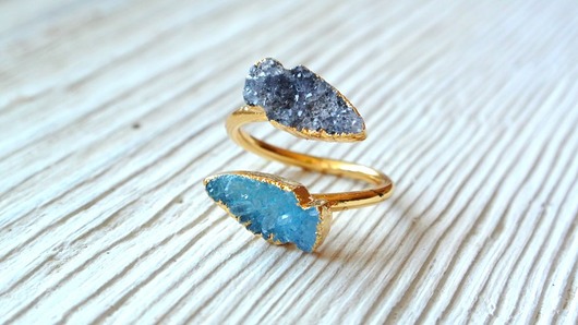 Druzy Color pierścionek Misarte