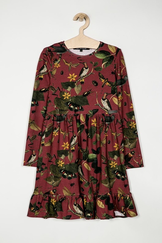 Sukienka bordowa BOTANICA NO SUGAR WEAR