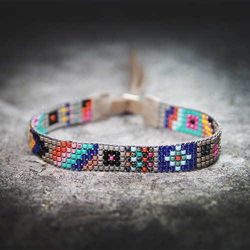 Ancud - Bransoletka etniczna - beading Djenka