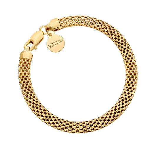 bransoletki złote Złota gruba bransoletka tuba