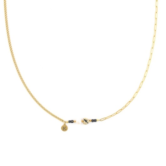 naszyjniki - inne Baby Bestseller! Naszyjnik z sercem Kamienia Dalmatyńskiego - kamień dobrobytu