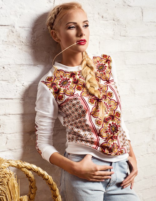 Bluza FOLK JUMPER project MESS