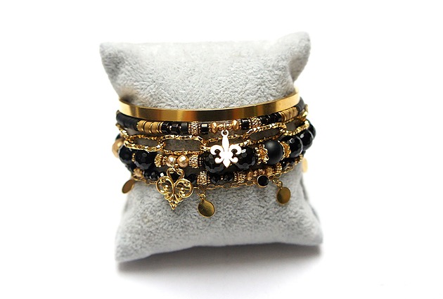 bransoletki z kamieni naturalnych Zestaw bransoletek /onyks/ vol. 4 /06.02.26 - Szlachetna kolekcja