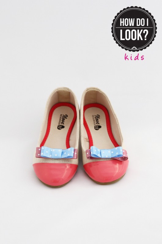 Mini's Bow - Blue/Pink - klipsy do butów HowDoILook