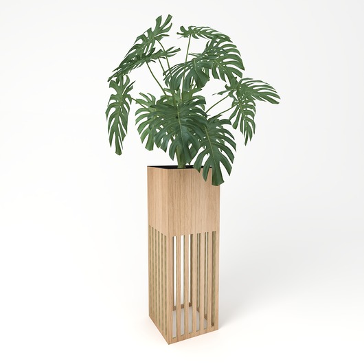 doniczki Dębowa donica kwietnik Azura 2