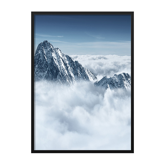 Mountain In The Clouds, Poster mermer