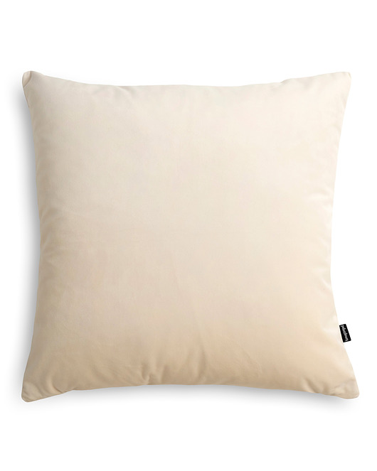 poduszki gładkie Velvet kremowa poduszka dekoracyjna 45x45