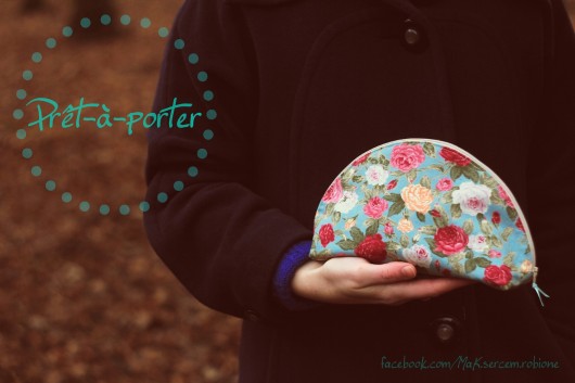 ROSE Kosmetyczka r. M kol. *Prêt-à-porter* MaKsercemrobione