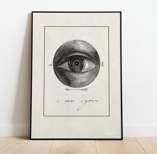 plakaty Plakat, vintage, retro - EYE