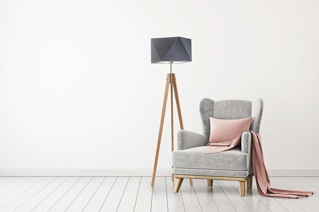 lampy podłogowe Lampa podłogowa LED na trzech nogach LAGOS tripod trójnóg