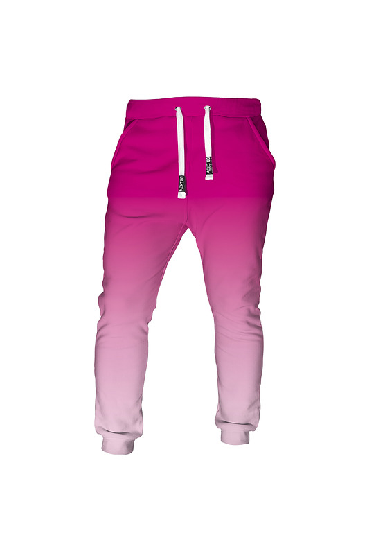 spodnie męskie DR.CROW Spodnie Fullprint Ombre Pink