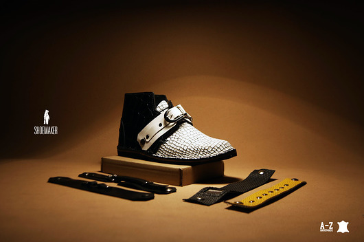 Buty ręcznie szyte mod. GLOW + wymienne elementy Shoemaker Store