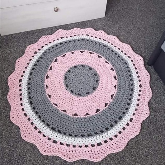 dywany Dywan ze sznurka bawełnianego 90cm