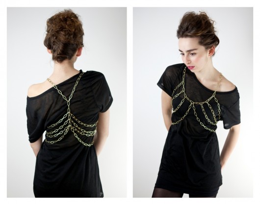 Body Chain Golden Dust