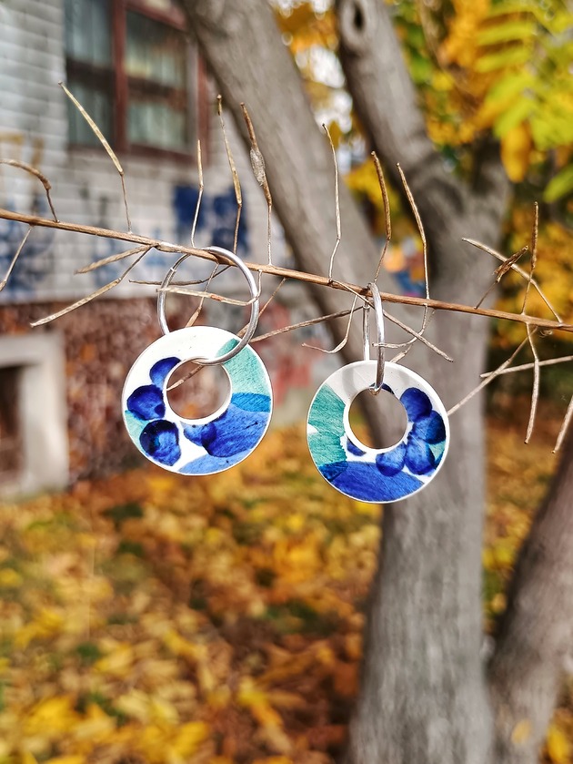kolczyki ceramiczne Kolczyki ceramiczne Włocławek koła