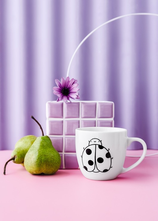 kubki KUBEK 300 ML BIEDRONKA