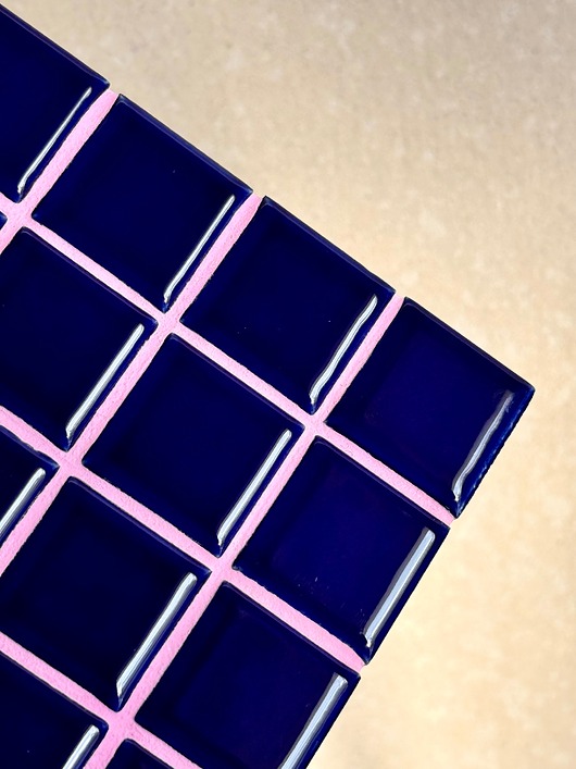podkładki do kuchni Granatowa podkładka mozaika
