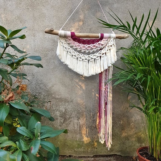 Makrama Rainbow Rootsofmacrame