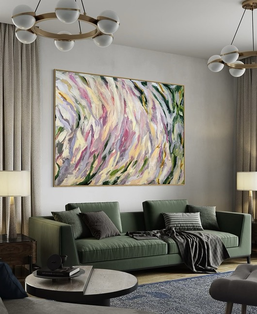 obrazy Obraz abstrakcyjny 140x100 cm