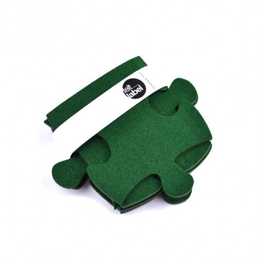 puzzle pod kubek marsz ! felt label