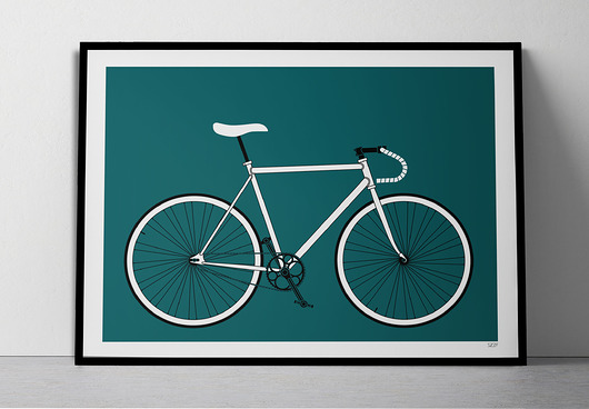 Plakat ROWER KOLARZÓWKA 50x70cm plakaty rowerowe