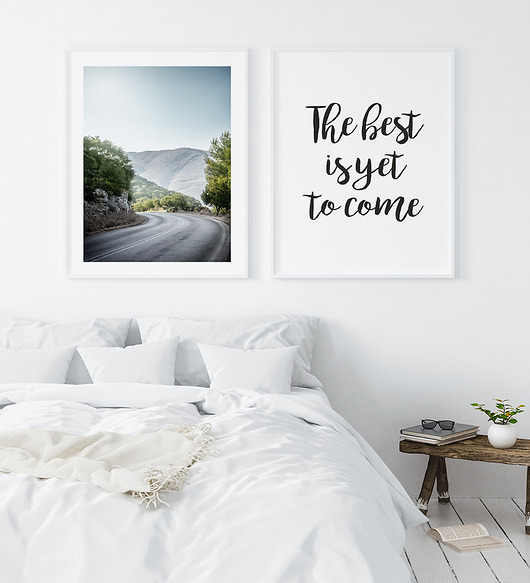 Dwa plakaty - The best is yet to come Bury Lis