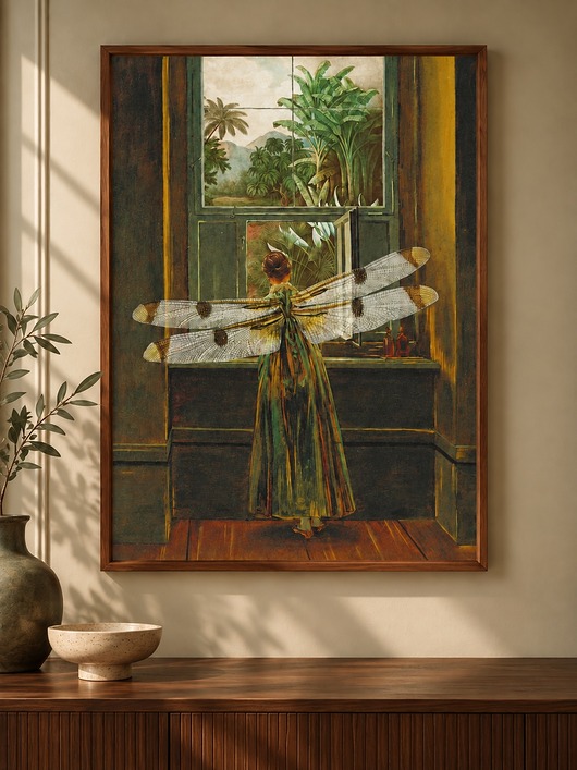 plakaty Plakat Fine Art giclee kolaż FAIRYTALE