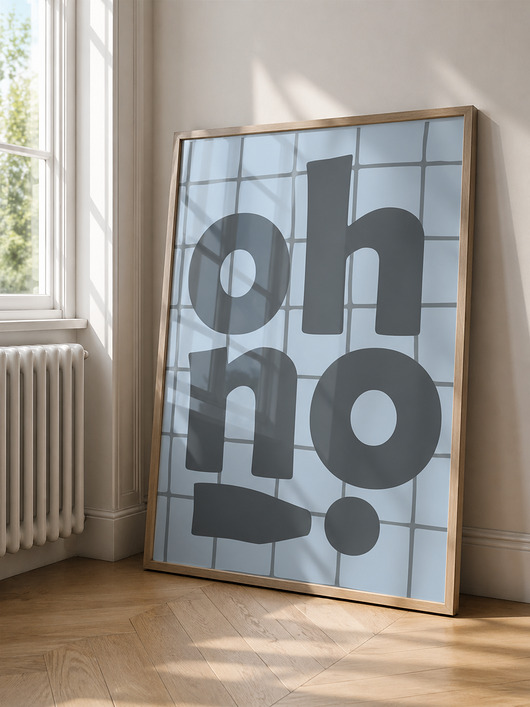 plakaty Plakat Oh no!