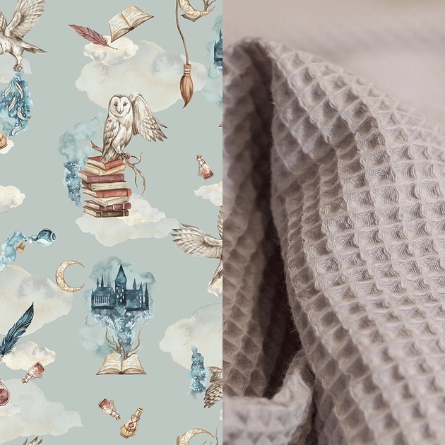 kocyki, kołderki, pościel dla dzieci WYJĄTKOWY koc _ narzuta _ szkoła magii _ 155x200 cm