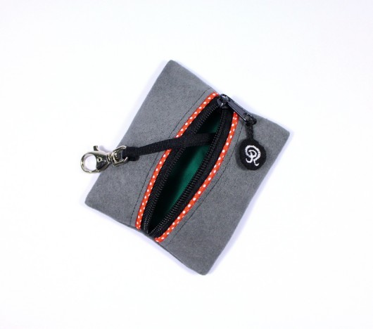 etui na klucze szare 02 RękaProduction