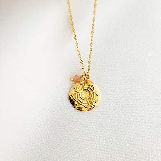 złote naszyjniki Naszyjnik Svadisthana Czakra SAKRALNA Joga