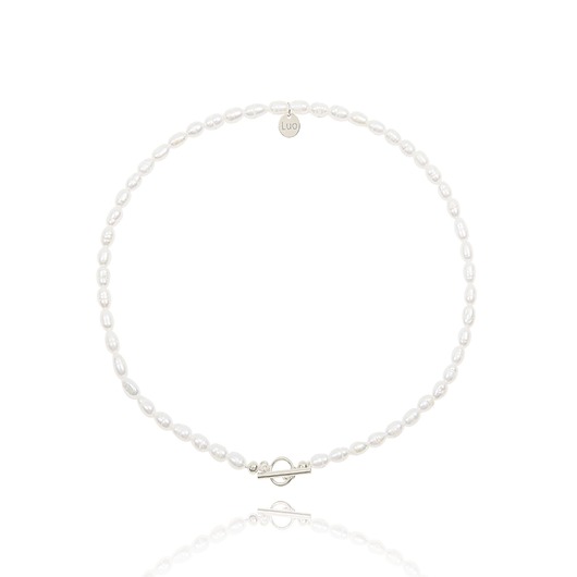 chokery Choker z naturalnych pereł