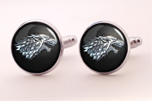 Spinki do mankietów GRA O TRON - Stark EGGinEGG